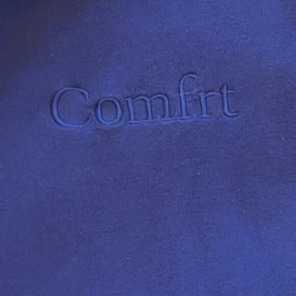 Comfrt Oversized Signature Fit Hoodie | For Stress & Anxiety Indigo, XL - Picture 11 of 11